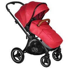 Прогулочная коляска SWEET BABY Cupola red, цвет шасси: черный