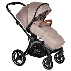 Прогулочная коляска SWEET BABY Cupola beige, цвет шасси: черный