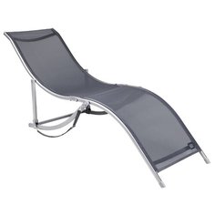 Шезлонг Go Garden Relax, серый