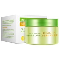 BioAqua Skin Tone Up Massage Cream Массажный крем для лица с экстрактом лимона, 120 г