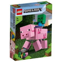 Конструктор LEGO Minecraft 21157 Свинья и Зомби-ребёнок