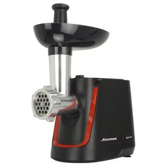 Мясорубка Аксинья КС-2000 черная с красным