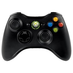 Геймпад Microsoft Xbox 360 Wireless Controller черный