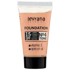 Levrana Тональный крем Foundation, 30 мл, оттенок: тон №4