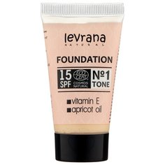 Levrana Тональный крем Foundation, 30 мл, оттенок: тон №1