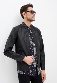 Куртка кожаная Jack & Jones