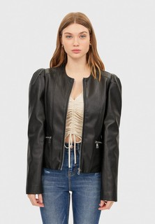 Куртка кожаная Stradivarius