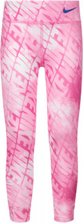 Легинсы для девочек Nike Dri-FIT Watercolor AOP, размер 116