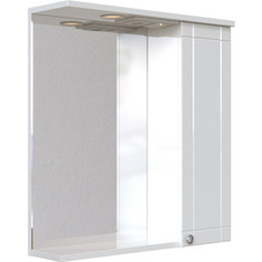 Зеркальный шкаф Sanstar Лира 60 белый (49.1-2.5.1.)