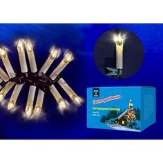 Светодиодная гирлянда Uniel ULD-S0600-030/SGA Warm White IP20 Candles