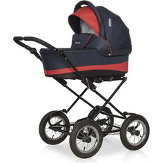 Коляска 2 в 1 Riko Basic ALFA CLASSIC 07 синий-красный