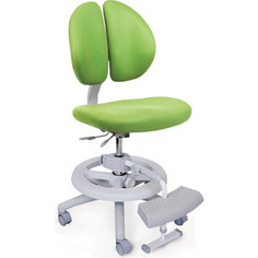 Кресло Mealux Duo-Kid Plus Y-616 KZ обивка зеленая однотонная (длинный газлифт+две подставки)