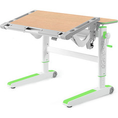 Детский стол Mealux Ergowood-M MG/Z BD-800 MG/Z столешница клен дерево/накладки на ножках зеленые