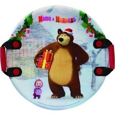 Ледянка 1Toy Маша и Медведь 54 см круглая