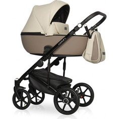 Коляска 2 в 1 Riko Basic OZON Ecco 25 слоновая кость-бежевый