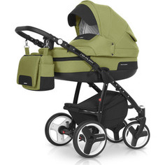 Коляска 2 в 1 Riko RE-FLEX 05 Green Olive (зеленый)