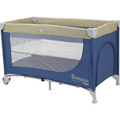 Манеж Rant Манеж детский ROMANO арт. RP100 beige+blue РАНТ