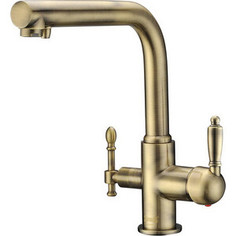 Смеситель для кухни ZorG GraniT под фильтр Clean Water кварц (ZR 313 YF-33 BR)
