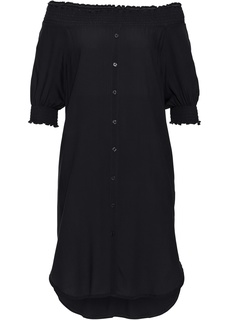 Платье с вырезом-кармен Bonprix