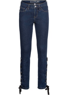 Джинсы Skinny со шнуровкой Bonprix