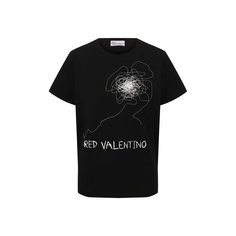 Хлопковая футболка REDVALENTINO