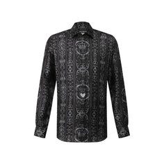 Шелковая рубашка Dolce & Gabbana