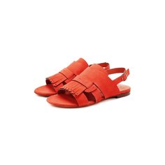 Замшевые сандалии Santoni