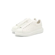 Кожаные кеды Alexander McQueen