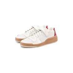 Кожаные кеды SL24 Saint Laurent