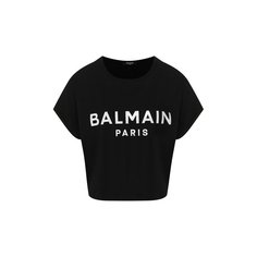 Хлопковая футболка Balmain