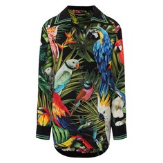 Шелковая рубашка Dolce & Gabbana