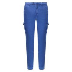 Брюки-карго из смеси льна и хлопка Kiton