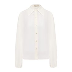 Шелковая рубашка Saint Laurent