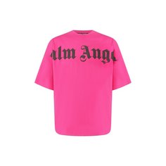 Хлопковая футболка Palm Angels