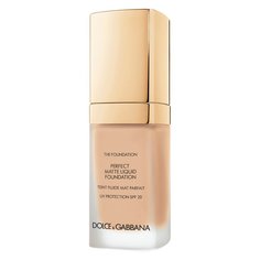 Матирующее тональное средство-флюид Velvetskin, 120 Natural Beige Dolce & Gabbana