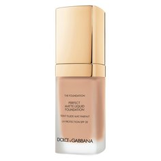 Матирующее тональное средство-флюид Velvetskin, 130 Warm Rose Dolce & Gabbana