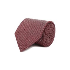 Галстук из смеси льна и шелка Ermenegildo Zegna