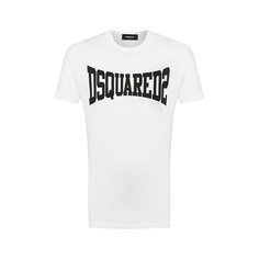 Хлопковая футболка Dsquared2