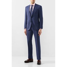 Костюм из смеси шерсти и шелка Corneliani