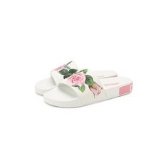 Резиновые шлепанцы Saint Barth Dolce & Gabbana