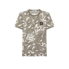 Хлопковая футболка Stone Island
