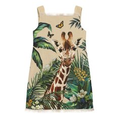 Льняное платье Dolce & Gabbana