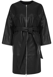 Плащ из натуральной кожи Снежная Королева Collection