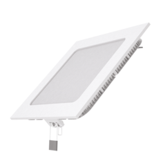 Встраиваемый светильник Gauss ультратонкий квадратный IP20 9W,145х145х22, Ø130х130, 4100K 660лм 1/20