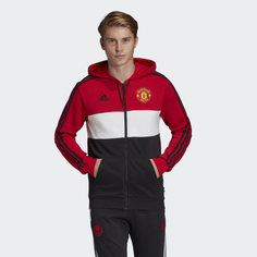 Толстовка MUFC FZ HD adidas Performance