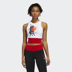 Майка для бега Own The Run Valentine Crop adidas Performance