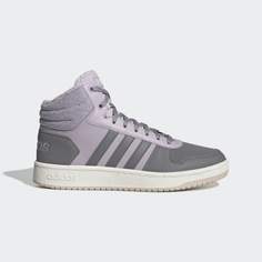 Утепленные кроссовки Hoops 2.0 Mid adidas Performance