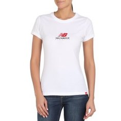 Футболка NEW BALANCE WT01517 белый