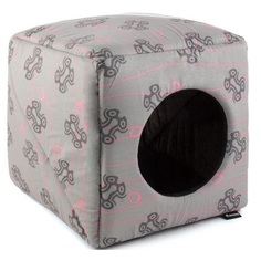 Домик для кошек и собак Gamma Дом Куб Гранд, в ассортименте, 40x40x40см