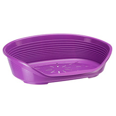 Лежак для животных Ferplast SIESTA DELUXE 12, пластиковый, фиолетовый, 111х80,5х33,5 см
